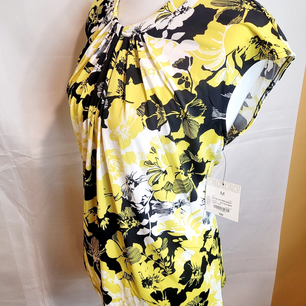 Liz Claiborne Floral Blouse - Picture 3 of 7